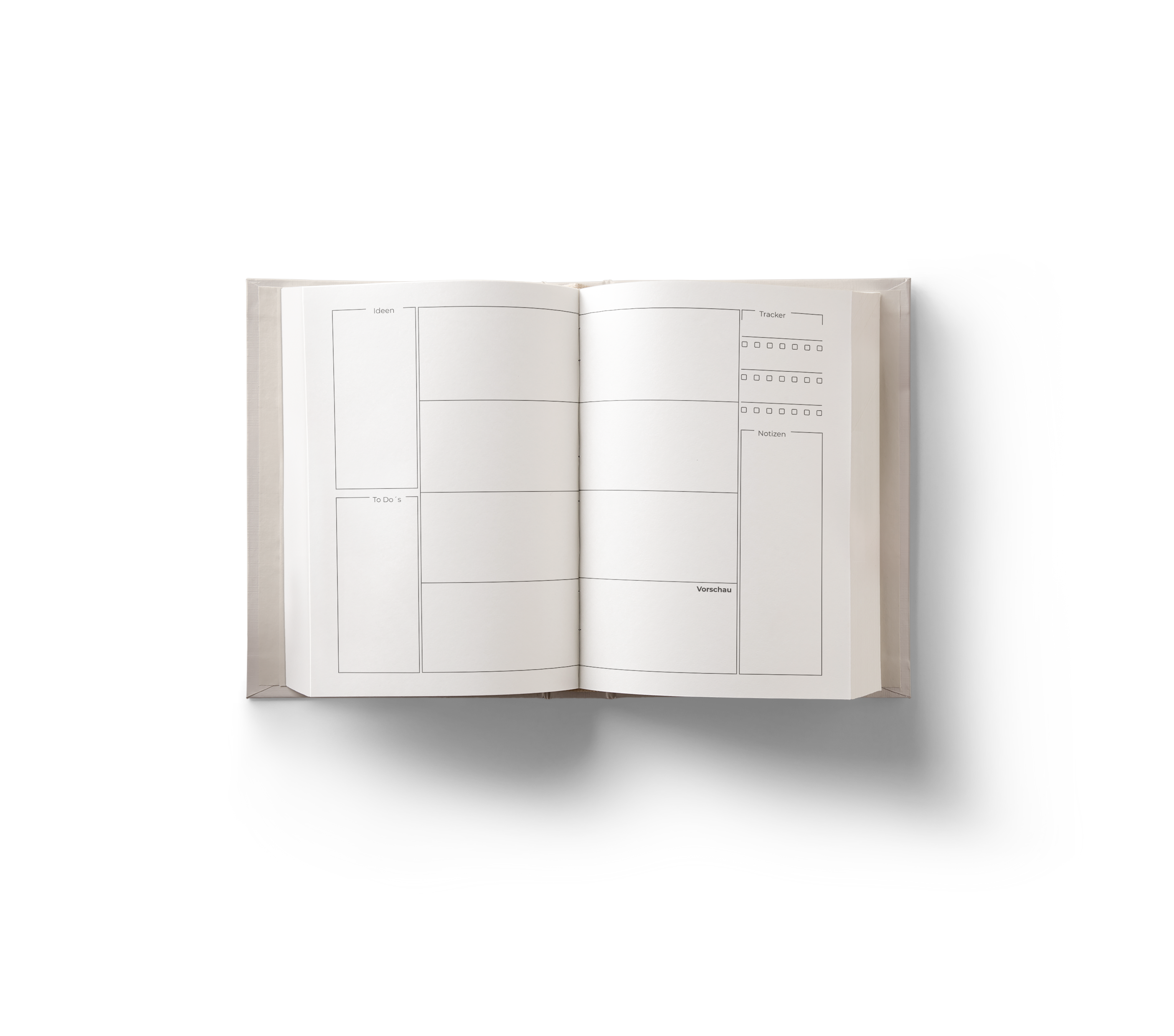 Bullet Journal - A5 Deutsch ohne Datum